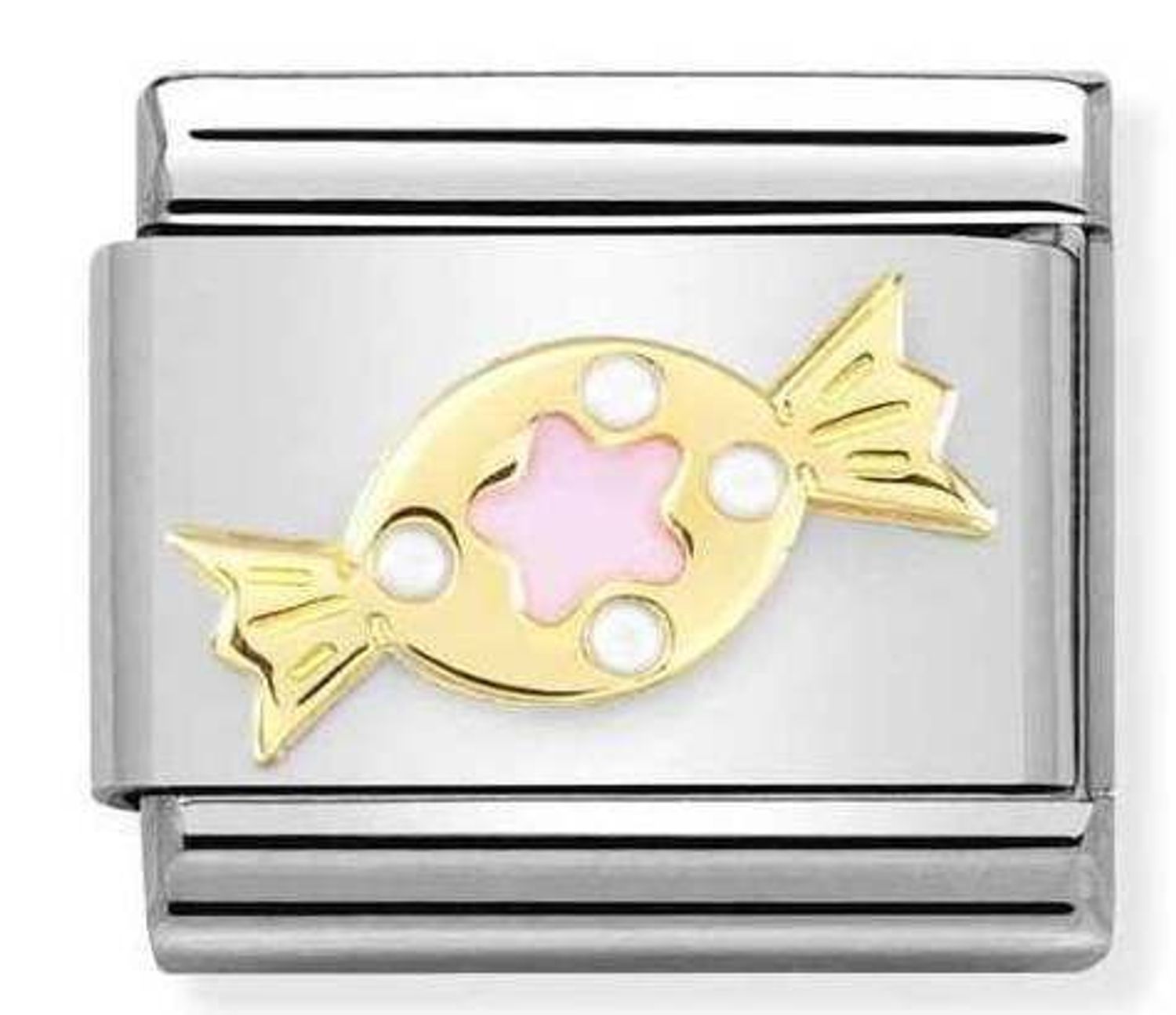 Nomination Link 18K zawieszka złoto Różowy cukierek 030272 72.jpg